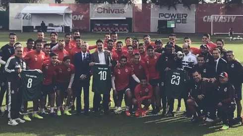 Una postal de la visita del Tata a Verde Valle