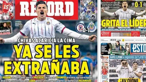 Chivas se robó una vez más las portadas.