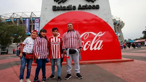 Los rojiblancos en Ciudad de México se hicieron sentir. (Foto: Jam Media)