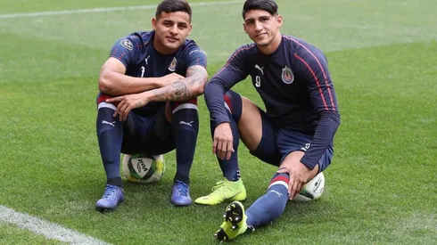 Pulido y Vega, la dupla de ataque de Chivas para el Clausura 2019.