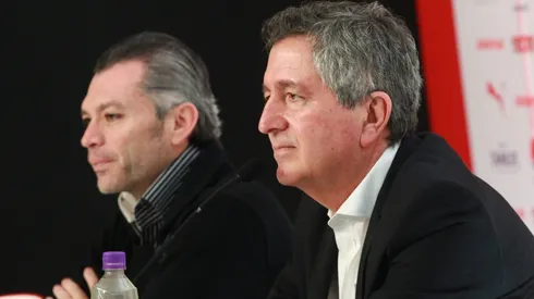 Jorge Vergara junto a José Luis Higuera en 2017. (Foto: Jam Media)