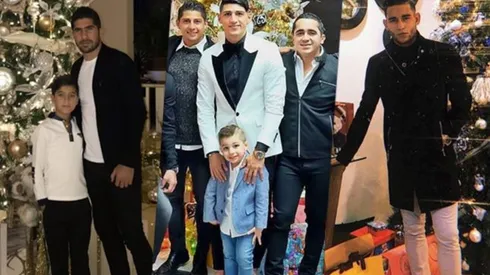 Los jugadores de Chivas compartieron sus festejos navideños.