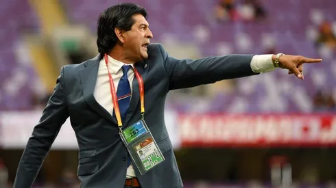 José Saturnino Cardozo durante el partido ante Kashima Antlers. (Foto: FIFA)
