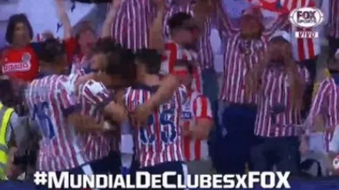 Zaldívar finalizó una gran jugada de Brizuela.