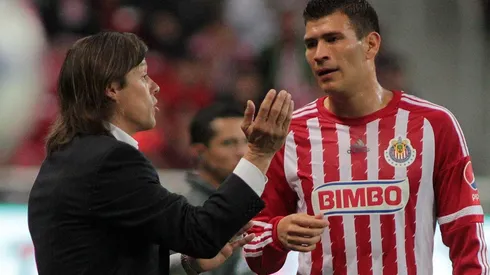 Enríquez durante su última etapa en Chivas, en 2015