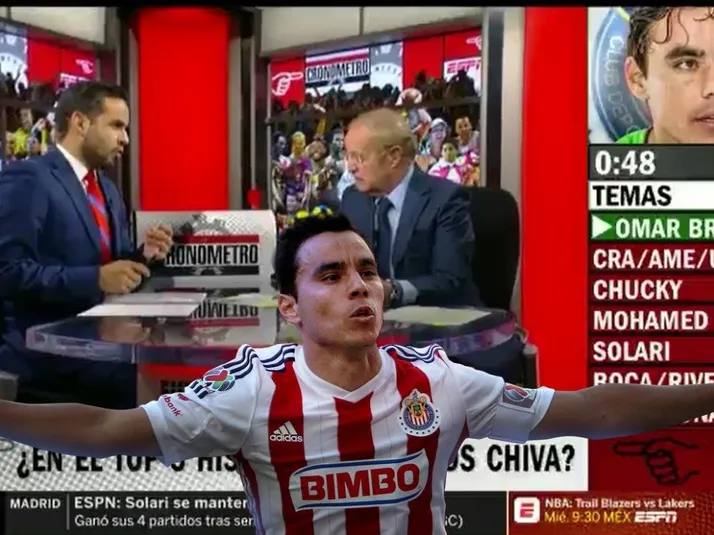 En ESPN Crónometro discutieron posición dentro de ídolos de Chivas