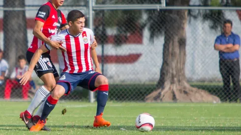 Chevy Martínez es el segundo máximo goleador de la Liga MX Sub-17.