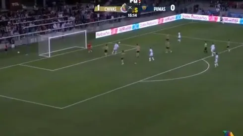 Alejandro Zendejas finalizó una buena jugada por la banda derecha