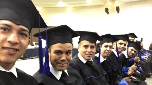 Ángel Zaldívar mostró en su Instagram las imágenes de su graduación