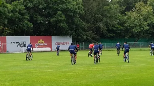 Curioso entrenamiento este domingo en Verde Valle.