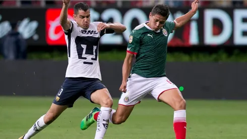Jesús Godínez marcó el tanto en el último encuentro ante Pumas en Guadalajara.