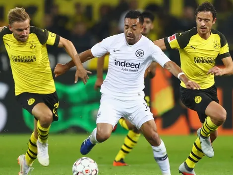 Marco Fabián fue titular en derrota del Eintracht Frankfurt