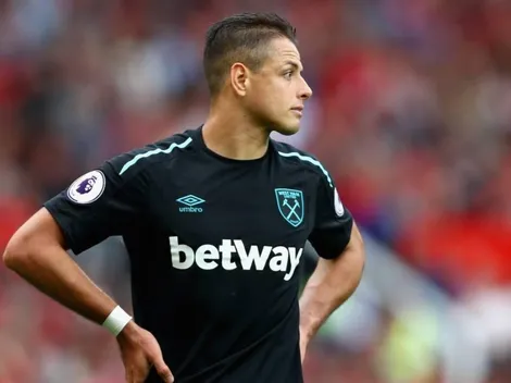 Chicharito no entrenó con West Ham debido a una enfermedad