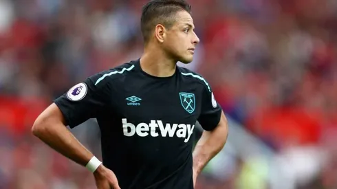 Javier Hernández será baja este fin de semana en el West Ham.