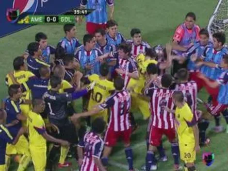 Batalla campal: Así terminó el último Superclásico en EE.UU