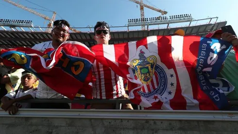La afición de Chivas respondió en Los Ángeles.