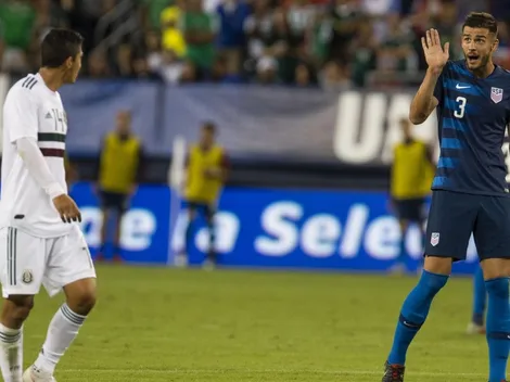 Zaldivar fue expulsado y Pulido entró en el final en derrota del Tri