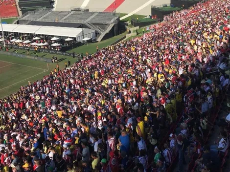 La afición respondió a las expectativas en Los Ángeles