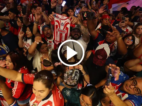 Así fue la emotiva serenata que recibió Chivas en Los Ángeles