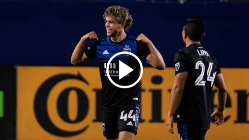 Cade Cowell ya le marcó dos goles a Los Ángeles Galaxy.