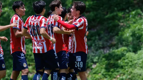 Ian Torres (249) debutó con gol con la playera rojiblanca en Chivas Sub19