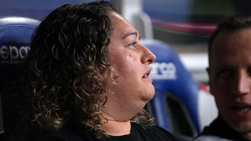 Milagros Martínez en el Estadio Akron.