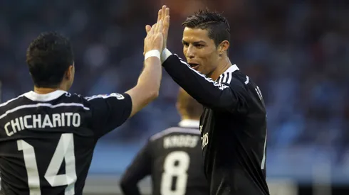 Cristiano Ronaldo descartó a Chicharito Hernández.