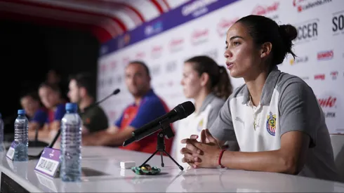 Carolina Jaramillo reapareció con un mensaje para la afición de Chivas Femenil
