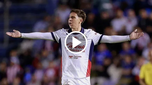 Tiloncito lamenta una jugada ante Cruz Azul.