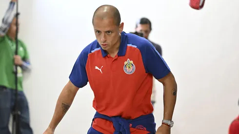 Chicharito no ha logrado marcar en este torneo.