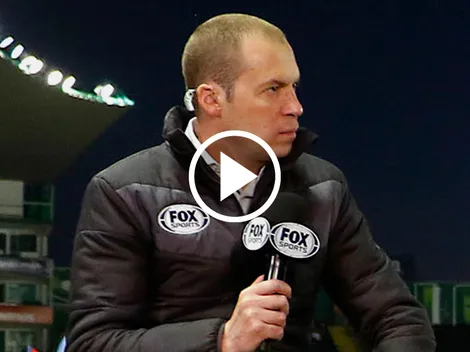 La celebración de André Marín después de un campeonato de Chivas