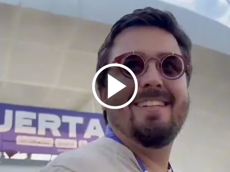 ¿Qué hace Amaury Vergara en un torneo de tenis a días del Clásico?