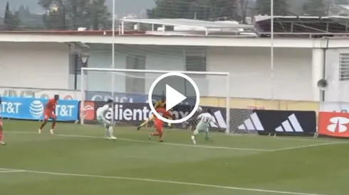 Otro gol de José Castillo con el Sub-23.