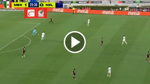 Rangel casi deja una asistencia.