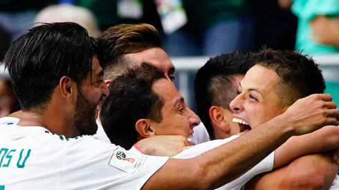 CH14, Vela y Guardado en el Mundial de 2018.