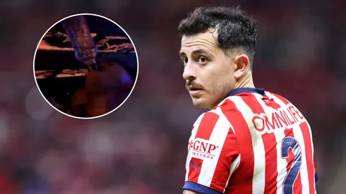 Alan Mozo fue captado de fiesta.