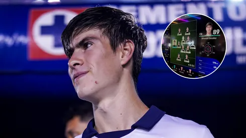 Ciudad de México, 21 de septiembre de 2024. Armando González, durante el partido correspondiente a la jornada 9 del torneo Apertura 2024 de la Liga BBVA MX, entre la Máquina Celeste del Cruz Azul y las Chivas Rayadas del Guadalajara, realizado en el estadio Ciudad de los Deportes. Foto: Imago7/ Rafael Vadillo