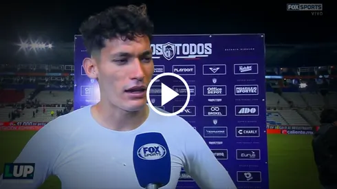 Jesús Orozco Chiquete dio un breve pero contundente entrevista tras la victoria en Pachuca