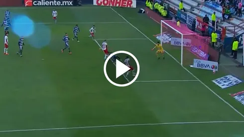 Gilberto Sepúlveda y su golazo gracias a Roberto Alvarado