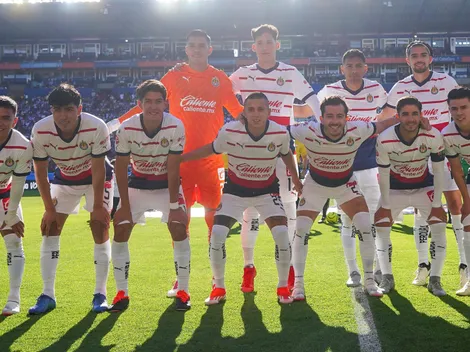 La alineación de Chivas vs. Pachuca