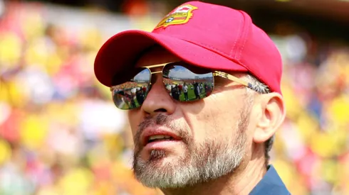 Higuera en un juego del Morelia.