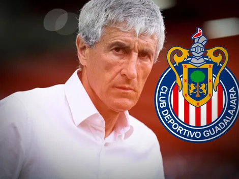 La condición de Quique Setién para volver a entrenar ¿Chivas?