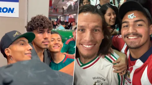 Erick Gutiérrez y Fernando González acapararon la atención de la afición rojiblanca en el triunfo de México