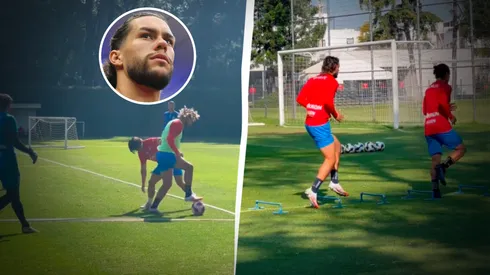 Cade Cowell volvió a los entrenamientos con Chivas y lo hizo de lleno con el grupo principal rojiblanco