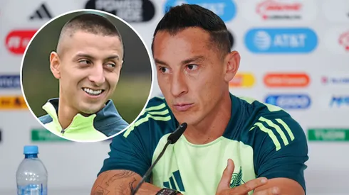 Andrés Guardado se molestó con Piojo.