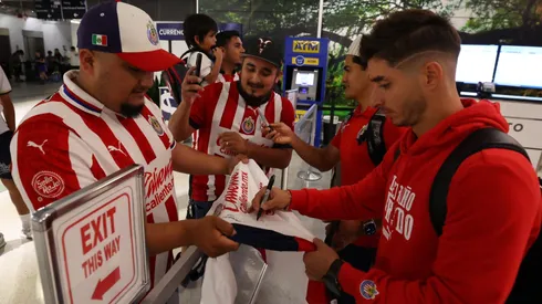 Así llegó Chivas a Houston.