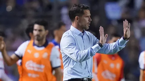 Gago durante un juego de Chivas.