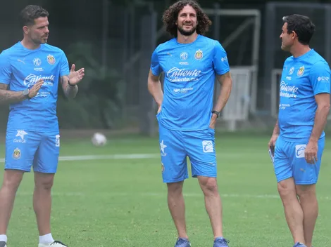 Chivas volvió y entrenó con Fernando Gago