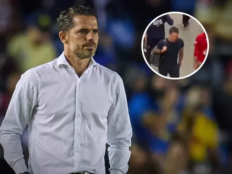 Así fue el hostil recibimiento que tuvo Fernando Gago al entrar al Estadio Akron