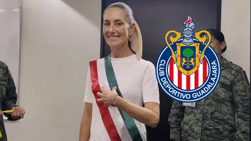 Aficionados de Chivas rememoraron la sorpresa de Claudia Sheinbaum al recibir una playera de Chivas